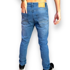 Calça Jeans Masculina Gangster Com Lycra Slim Elastano - loja online