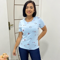 Blusinha Feminina T-shirt Love na internet