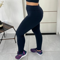 Calça Legging Suplex Flenelada Fitness Feminina Skinny Alta - ANJ MODAS