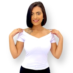 Blusa Blusinha Feminina Canelada Manguinha Basica Com Bojo na internet