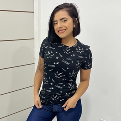 Blusinha Feminina T-shirt importada Baby Look Premium na internet