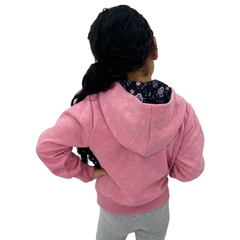 Blusa Moletom Infantil Com Zíper Menina Fashion Moda Frio na internet