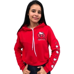 Blusa De Frio Moletom Feminina Casaco Flanelado Personagem - comprar online