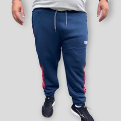 Calça Moletom Masculina Plus Size Punho Elástico Flanelada