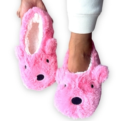 Pantufa Antiderrapante Urso Unissex Menina Menino Conforto