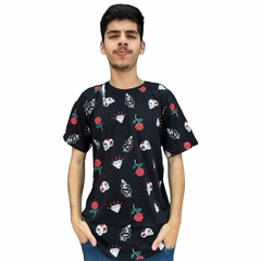 Camiseta Masculina Overcore Estampada 0495 Coleção Nova