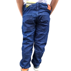 CALÇA JEANS INFANTIL MENINO REGULAGEM NA CINTURA GANGSTER - comprar online