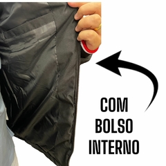 Imagem do Jaqueta Masculina Plus Size Bobojaco Gangster Aberta Touca