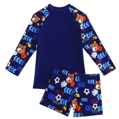 Sunga Infantil Juvenil Menino Camiseta Proteção Uv Sunga Box - comprar online