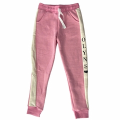 Calça Moletom Infantil Menina Punho Frio Inverno Cordão - comprar online