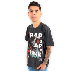 Camiseta Masculina Gola Redonda Overcore Estampada Basica na internet