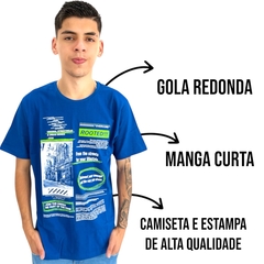 Camiseta Masculina Gola Redonda Overcore Estampada Basica - comprar online