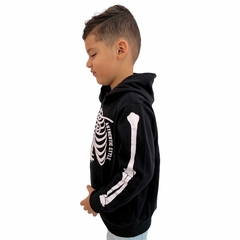 Blusa Infantil Moletom Menino Canguru Touca Bolso Gangster - loja online