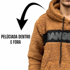 Blusa De Frio Casaco Teddy Peluciado Masculino Fechada - ANJ MODAS