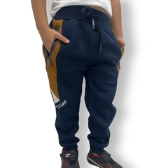 Calça Moletom infantil Menino Flanelada De Frio Gangster