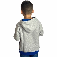 Blusa Infantil Moletom Canguru Com Touca Gangster Menino - loja online