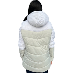 Jaqueta Casaco Feminina Aberta Com Touca Inverno Premium - comprar online