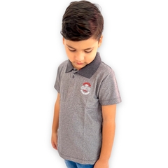 Camiseta Polo Infantil Menino Gangster Camisa Original na internet