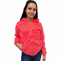 Blusa Peluciada Moletom Frio Juvenil Menina Feminina Outono - comprar online