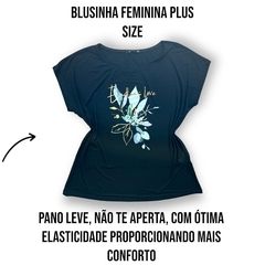 Blusinha Blusa Feminina Plus Size Tamanho Grande importada - loja online