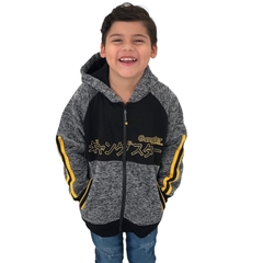 Blusa Moletom Casaco Jaqueta Infantil Menino Flanelado Touca - loja online