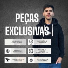 Blusa Peluciada Casaco Teddy Masculina Fechada Capuz Punho na internet