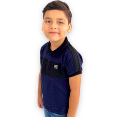 Camiseta Polo Infantil Menino Gangster Camisa Original