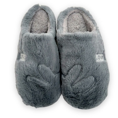 Pantufa Chinelo Emborrachada Feminina Conforto Frio Love na internet