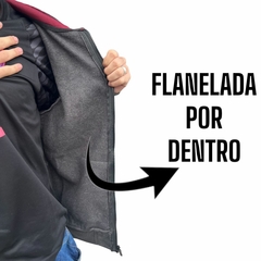 Blusa Flanelada Moletom Ziper Masculina Bolso Capuz Punho na internet