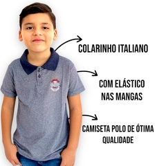 Camiseta Polo Infantil Menino Gangster Camisa Original - comprar online