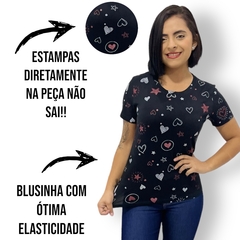 Imagem do Blusinha Feminina T-Shirt importada Camiseta BaBy Look