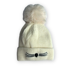 Touca Infantil Menino Menina Inverno Gatinho Quentinho - comprar online