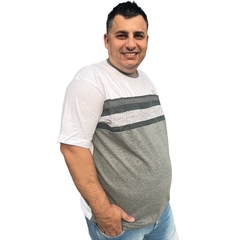 Camiseta Masculina Tamanho Especial Moda Plus Size Grande - comprar online