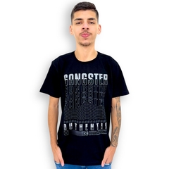 Camiseta Masculina Oversized Gangster Estampada Manga Curta - ANJ MODAS