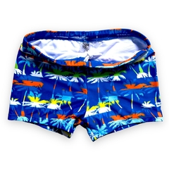 Imagem do Sunga Box Boxer Juvenil Shortinho Lisa Coqueiro Masculina