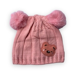 Imagem do Gorro Touca Infantil Menino Menina Inverno Ursinho Flanelada