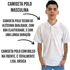 Camisa Camiseta Gola Polo Masculina Black River Original - ANJ MODAS