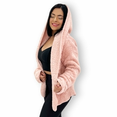 Casaco Sobretudo Teddy Feminino Inverno Peluciado Peludo - loja online