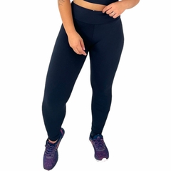 Calça Legging Suplex Flenelada Fitness Feminina Skinny Alta