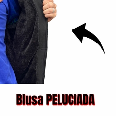 Blusa Moletom Masculina Casaco Pelo Por Dentro Aberta Capuz - ANJ MODAS