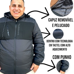 Jaqueta jaco Masculino Plus Size Tamanho Grande Gangster - loja online