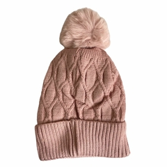 Touca Gorro Capuz De Lã C/pompom Pelúcia Cores Lindas! - ANJ MODAS