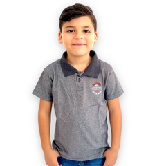 Camiseta Polo Infantil Menino Gangster Camisa Original