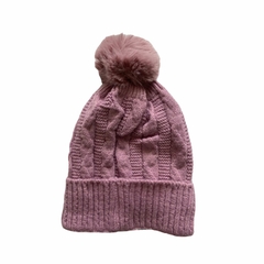 Touca Gorro Capuz De Lã C/pompom Pelúcia Cores Lindas! - comprar online