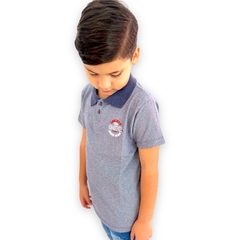 Camiseta Polo Infantil Menino Gangster Camisa Original