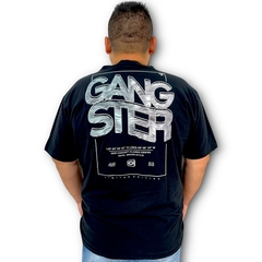 Camiseta Gangster Masculina Fat Tamanho Grande Moda Plus Size - comprar online