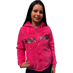 Blusa De Frio Moletom Premium Feminina Peluciada Eagle Rose - comprar online