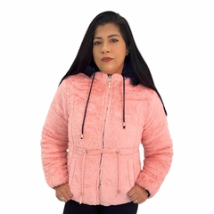 Casaco Feminina Jaqueta Dupla Face Veste Dois Lado Pelinho - comprar online