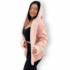 Casaco Sobretudo Teddy Feminino Inverno Peluciado Peludo - ANJ MODAS