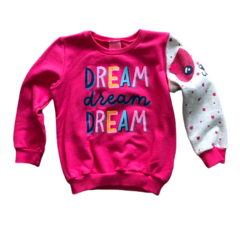 BLUSA MOLETOM INFANTIL FECHADA SEM CAPUZ